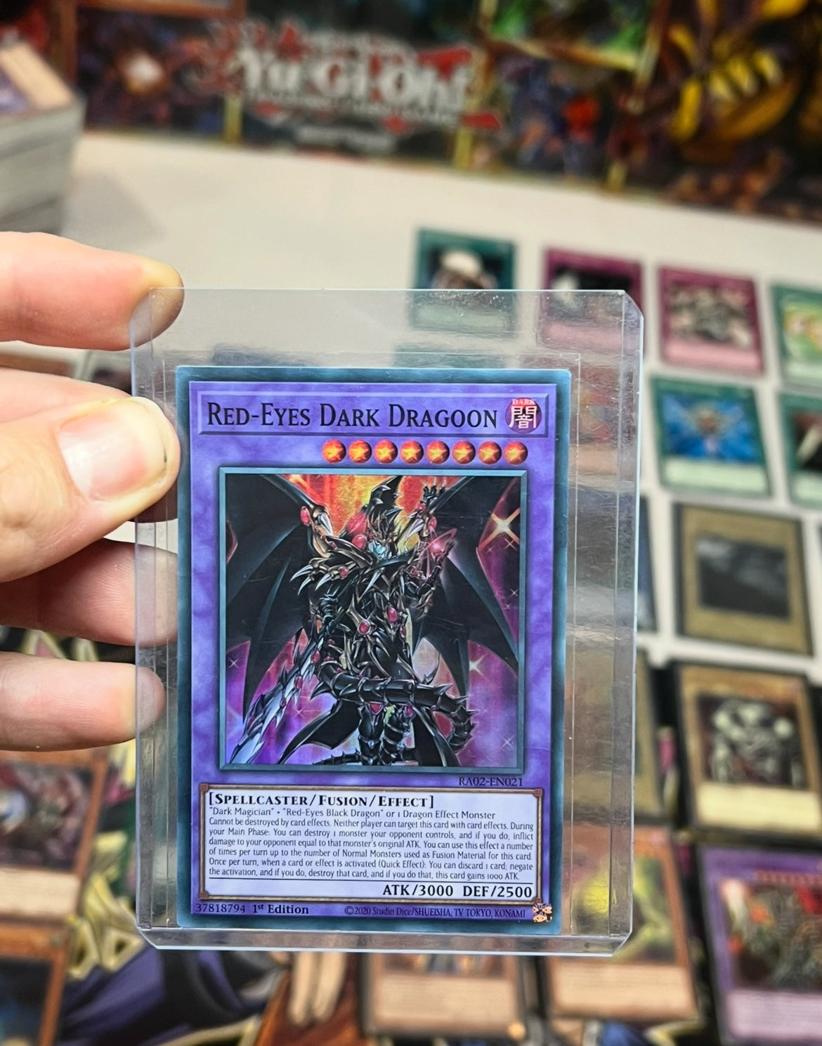 yu-gi-oh! Collection with dark magician support + yugi cards