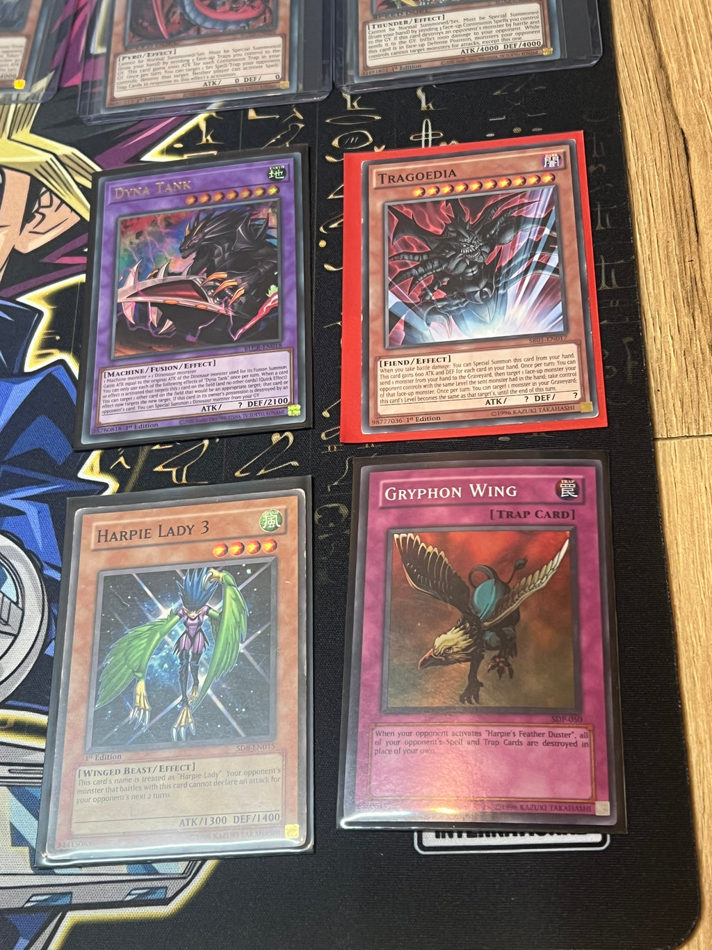 yu-gi-oh collection Bundle [ egyptian gods + dark magician girl + 400 cards ]