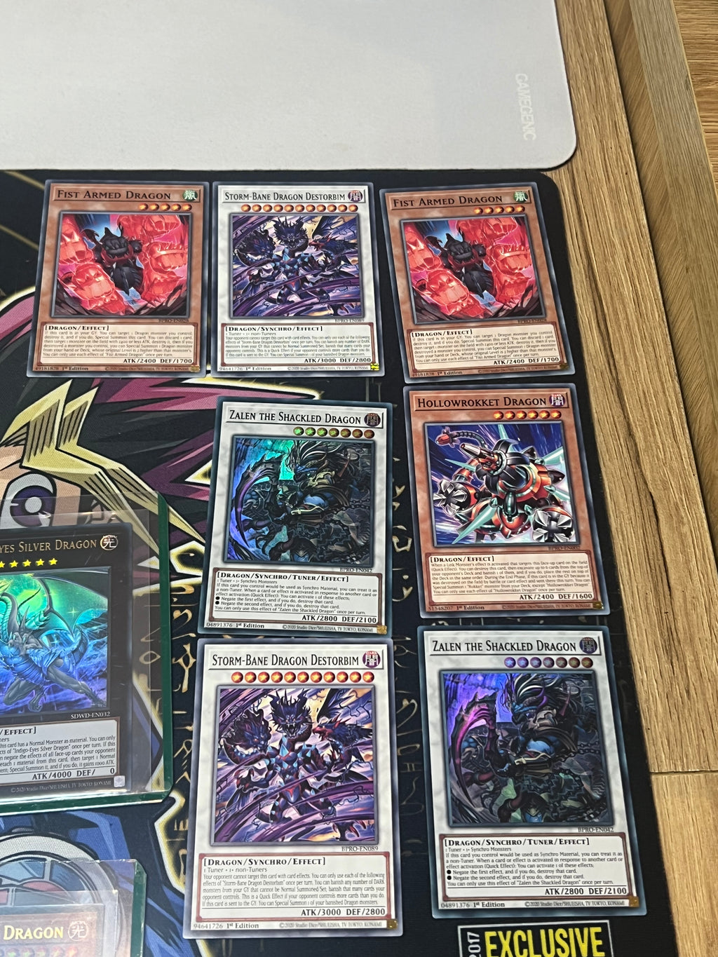 Yugioh bundle with dragons collection + 300 cards collection ]