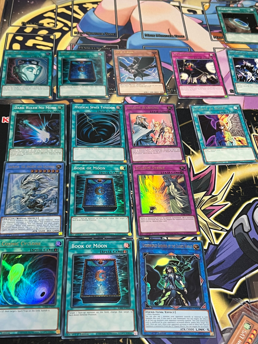 Yu-gi-oh collection bundle [ 200+ cards + Dark magician girl + OG cards ]