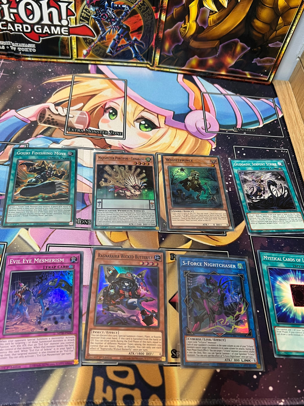 Yu-gi-oh collection [oldschool cards + anime cards ]