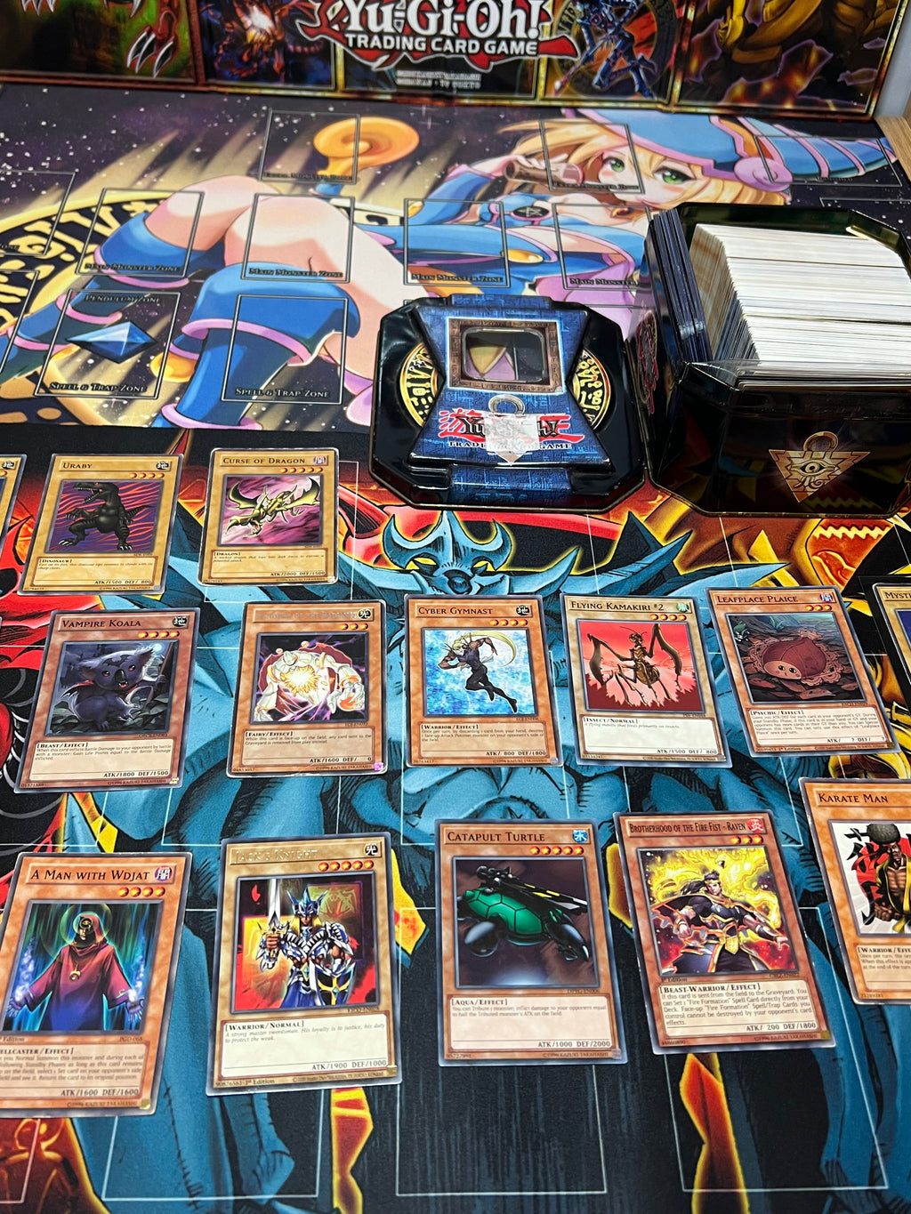 Yu-gi-oh collection [oldschool cards + anime cards ]