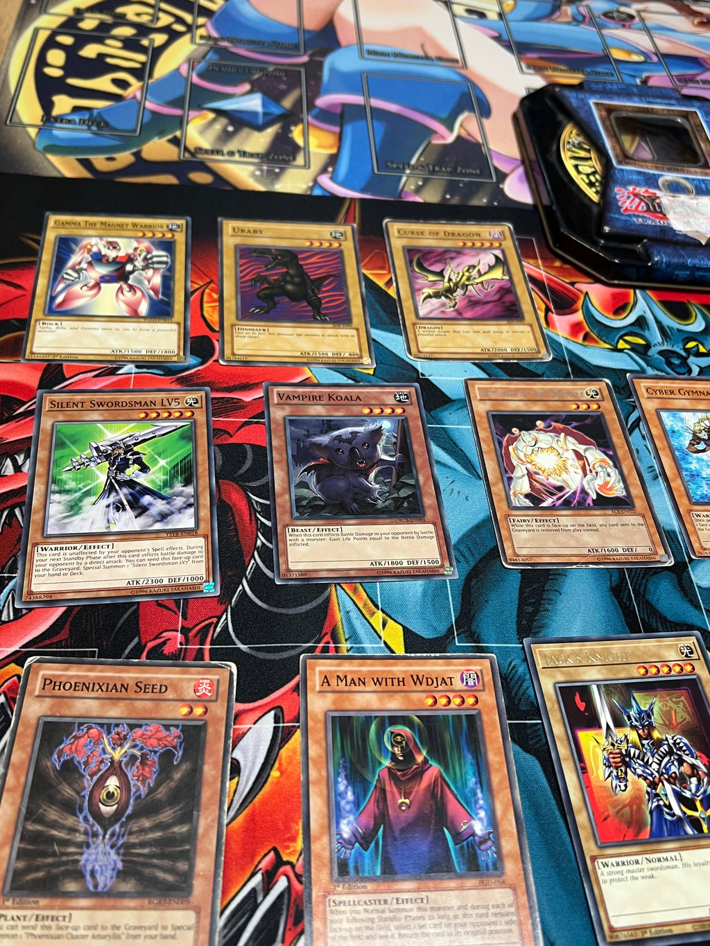 Yu-gi-oh collection [oldschool cards + anime cards ]