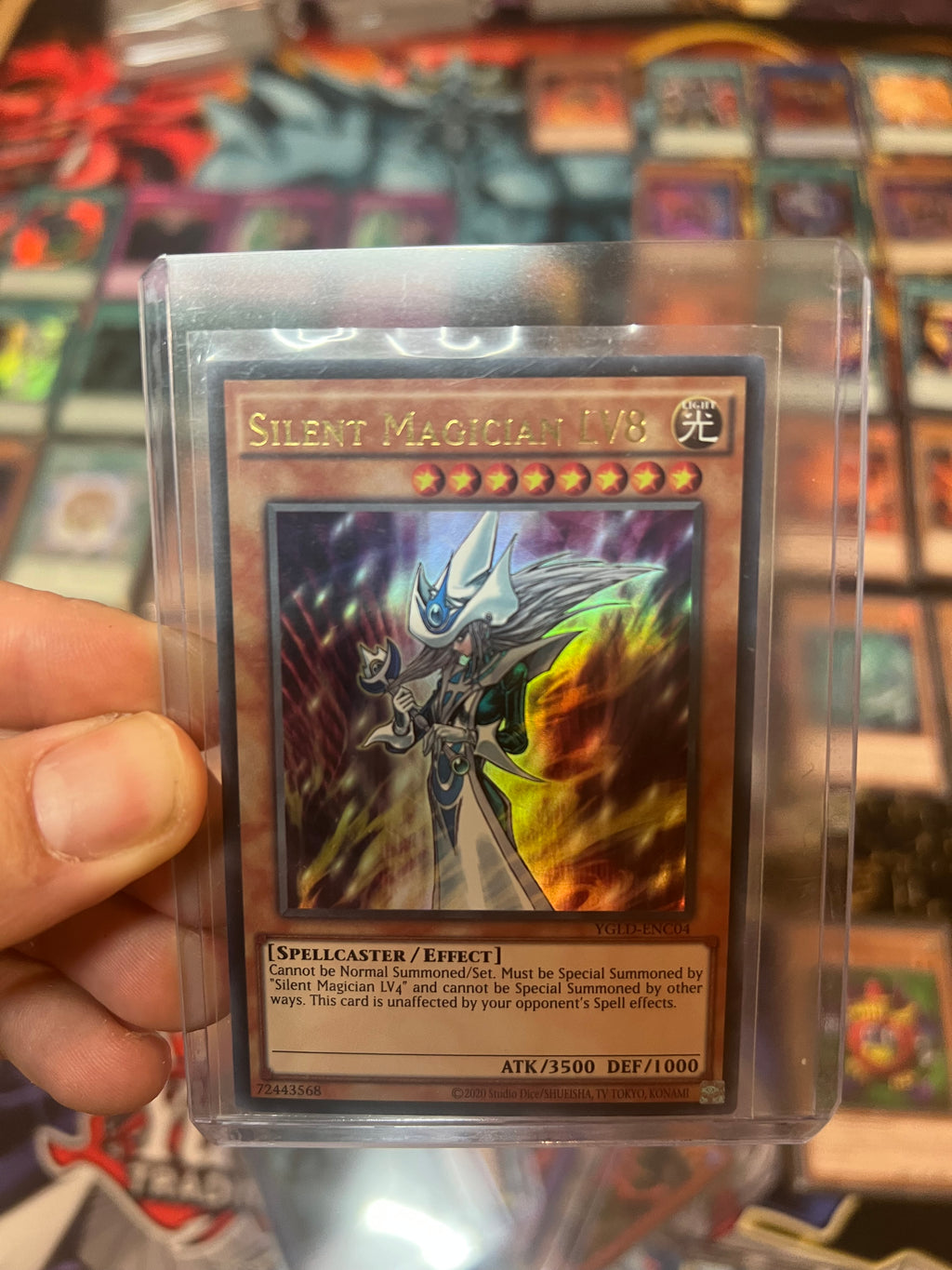 Yu-gi-oh collection bundles with Silent Magician , Egyptian gods + 500 cards!
