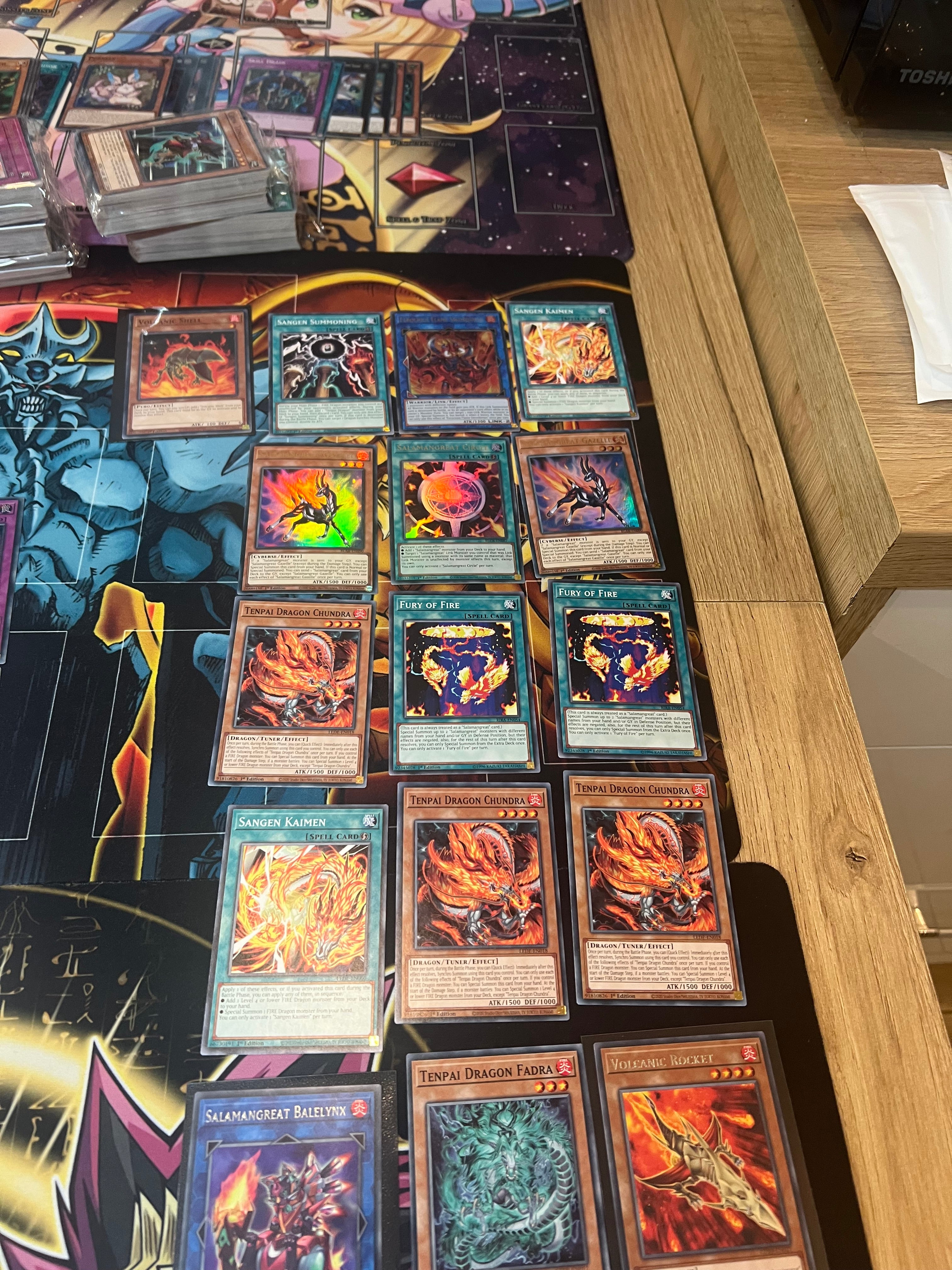 Yu-gi-oh collection bundles with Silent Magician , Egyptian gods + 500 cards!