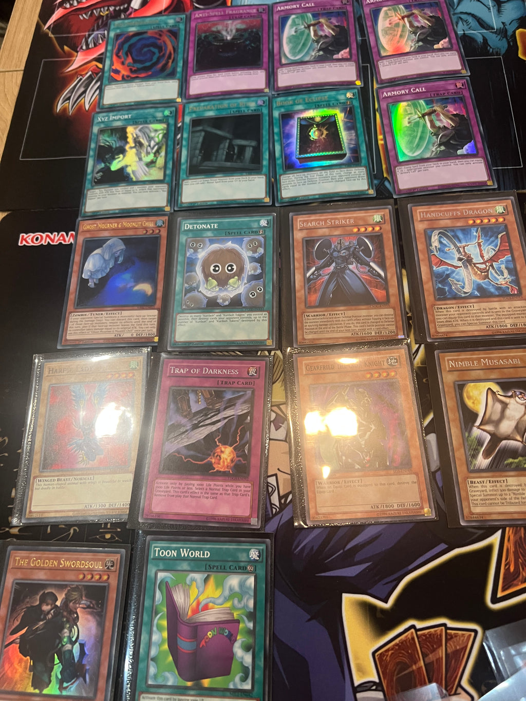 Yu-gi-oh collection bundles with Silent Magician , Egyptian gods + 500 cards!